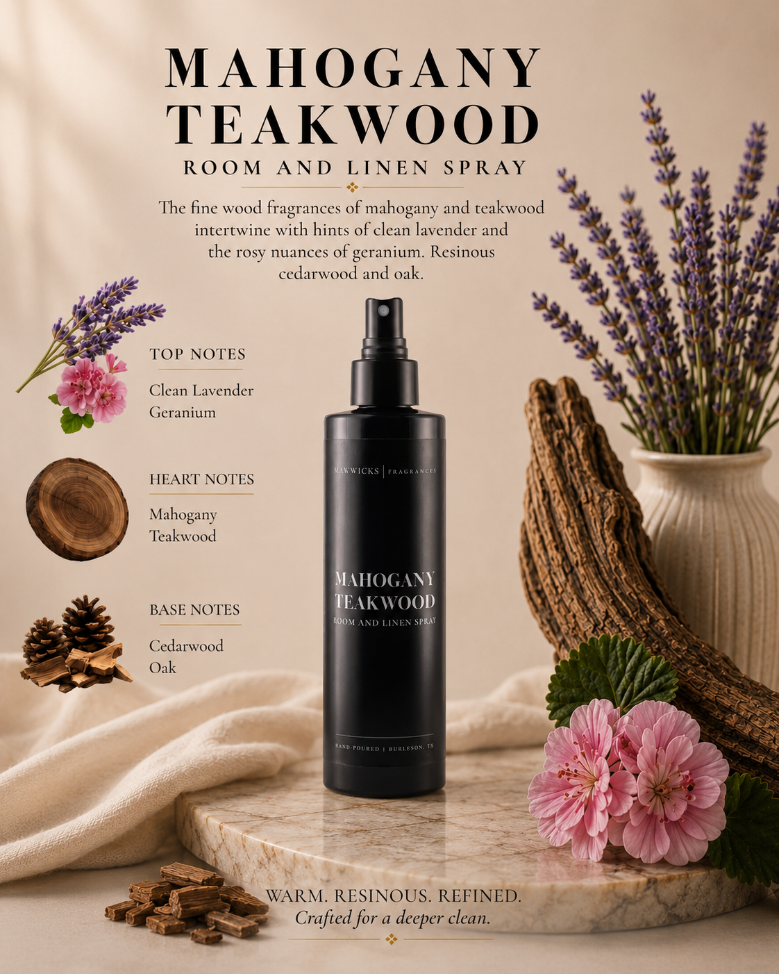 Buy Long-Lasting Fragrance Spray for Room & Linen (10 Scents)