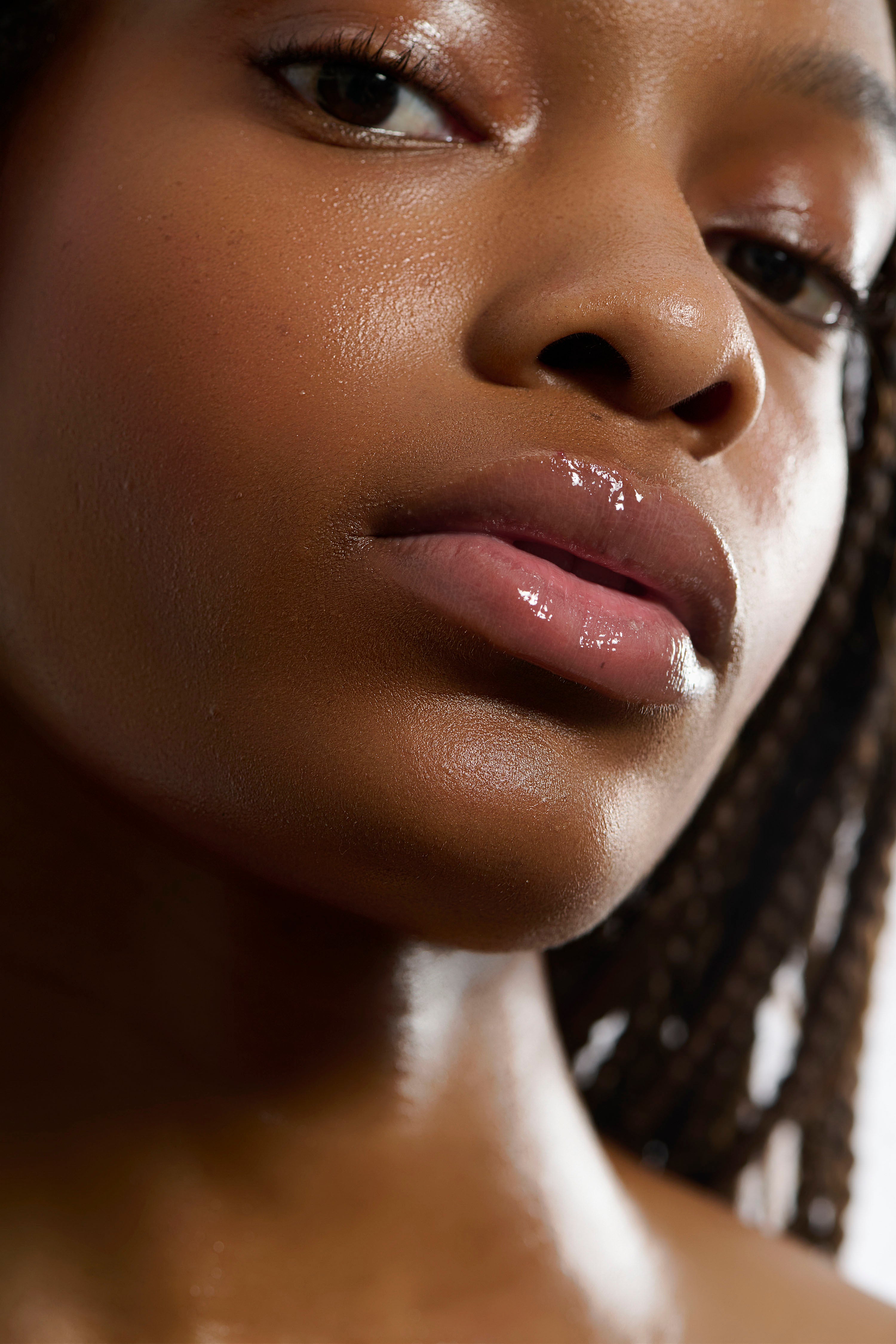Model with Mavwicks Beauty Lip Balm